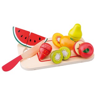 New Classic Toys - Cutting Meal - Fruit - 8 pieces